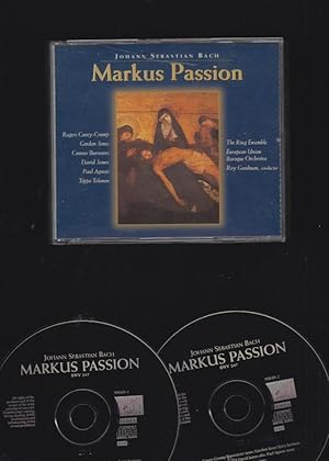 MARKUS PASSION , JOHAN SEBASTIAN BACH - ESTUCHE CON 2 CD