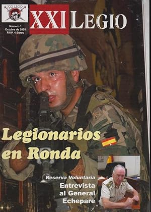XXI LEGIO Nº 1 LEGIONARIOS EN RONDA ( revista militar )