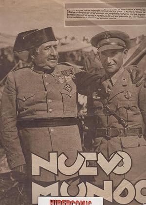 NUEVO MUNDO Nº 1934, 3 DE ABRIL 1931, GENERAL BRUNETE COMIENZA SU ARRESTO IMPUESTO POR EL GOBIERNO