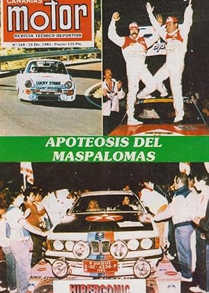 CANARIAS MOTOR Nº 169 AÑO 1985