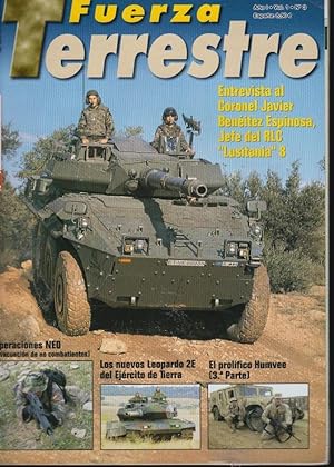 FUERZA TERRESTRE , LOTE 9 EJEMPLARES - revista militar