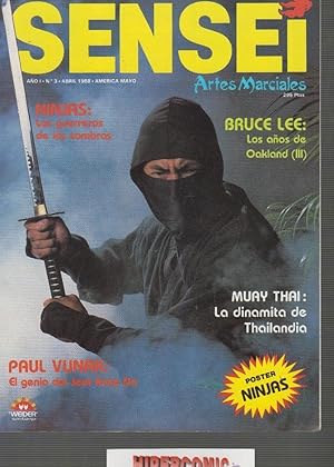 SENSEI Nº 3 , ARTES MARCIALES , ABRIL 1988