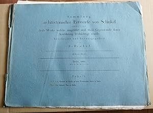 Schinkel: 8. Heft, Berlin. 6 Entwürfe von Schinkel:Kirche auf dem Werderschen Markt, 49.50.51.52....