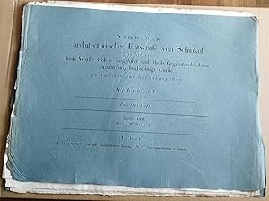 Schinkel: 12. Heft. 1828. Hamburg. Neue Schauspielhaus 6 Entwürfe von Schinkel 73. 74.75.76.77. P...