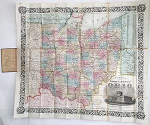 Seller image for COLTON'S TOWNSHIP MAP OF THE STATE OF OHIO for sale by William Reese Company - Americana