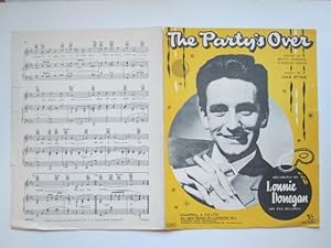 Seller image for The party's over: recorded by Lonnie Donegan for sale by Aucott & Thomas