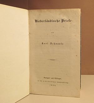 Niederländische Briefe.