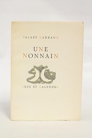 Seller image for Une nonnain for sale by Librairie Le Feu Follet