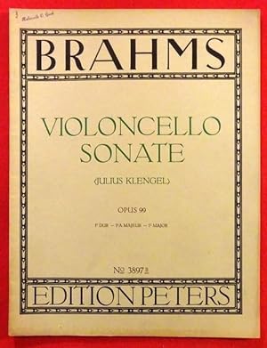 Sonate für Klavier und Violoncello Opus 99 F Dur (Herausgegeben von Julius Klengel)
