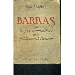 Image du vendeur pour barras mis en vente par secretdulivre