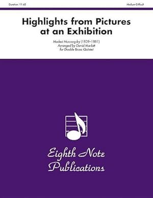 Seller image for Highlights (from Pictures at an Exhibition) : Score & Parts for sale by AHA-BUCH GmbH