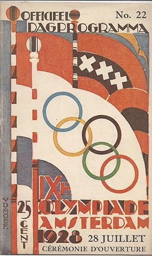 IX E Olympiade Amsterdam 1928 - Officieel Dagprogram