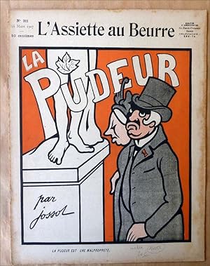 Seller image for L'Assiette au Beurre. La Pudeur. N311. for sale by librairie sciardet