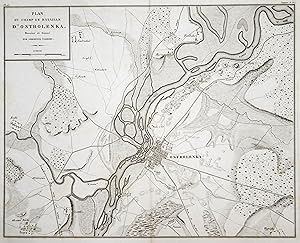 Darstellung der Plan du Camp de Bataille d'Ostrolenka.".