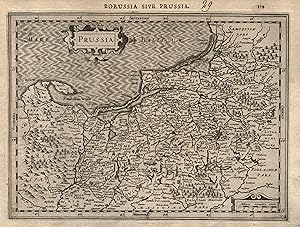 Bild des Verkufers fr Kupferstich- Karte, n. Mercator b. Cloppenburg, "Prussia". zum Verkauf von Antiquariat Clemens Paulusch GmbH