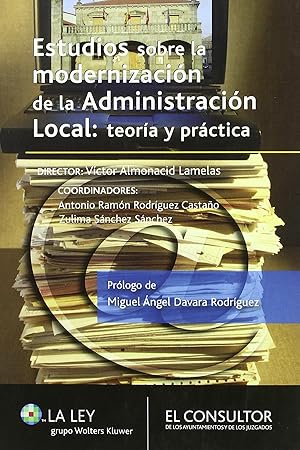 Image du vendeur pour Estudios sobre la modernizacin de la administracin local : mis en vente par Imosver