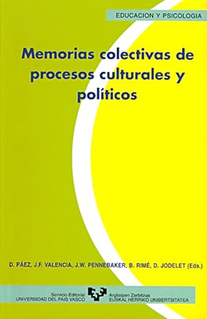 Immagine del venditore per Memorias colectivas de procesos culturales y polticos venduto da Imosver