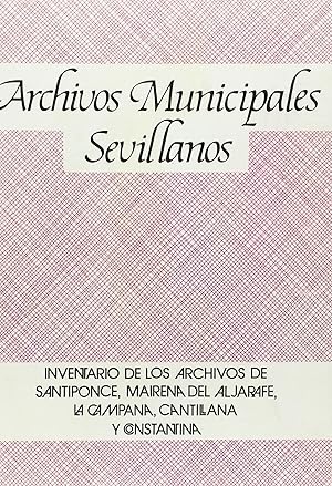 Bild des Verkufers fr Inventario archivos municipales Santiponce, Mairena de Aljar zum Verkauf von Imosver