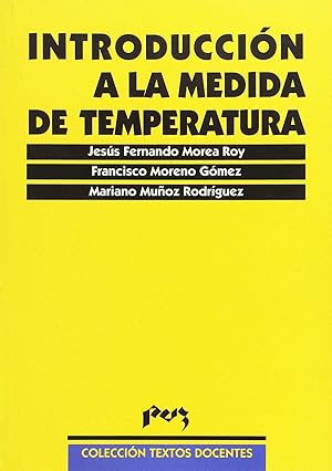 Seller image for Introduccin a la medida de temperatura for sale by Imosver