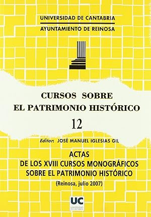 Imagen del vendedor de Cursos sobre el Patrimonio Histrico 12 a la venta por Imosver