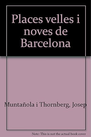 Imagen del vendedor de Pautes de disseny III. Places velles i noves de Barcelona a la venta por Imosver