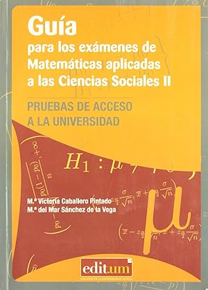 Seller image for Gua para los exmenes de matemticas aplicadas a las cienci for sale by Imosver