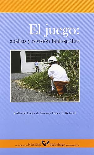 Imagen del vendedor de El juego: anlisis y revisin bibliogrfica a la venta por Imosver