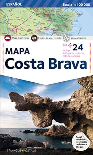 Costa brava mapa (esp)