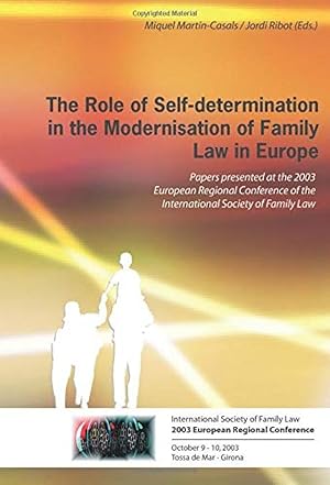 Bild des Verkufers fr The Role of Self determination in the Modernisation of Famil zum Verkauf von Imosver