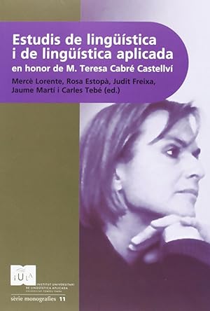 Seller image for Estudis de lingstica i de lingstica aplicada en honor de for sale by Imosver