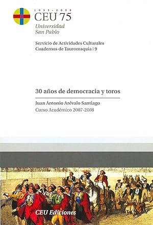 Seller image for 30 aos de democracia y toros. (cuadernos de for sale by Imosver