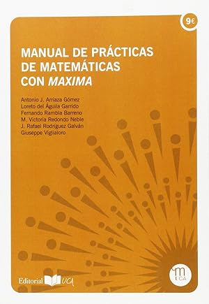 Seller image for Manual de prcticas de matemticas con Maxima for sale by Imosver