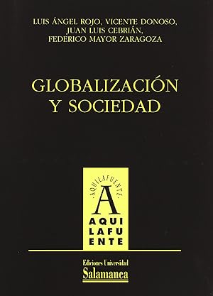 Seller image for Globalizacin y sociedad for sale by Imosver