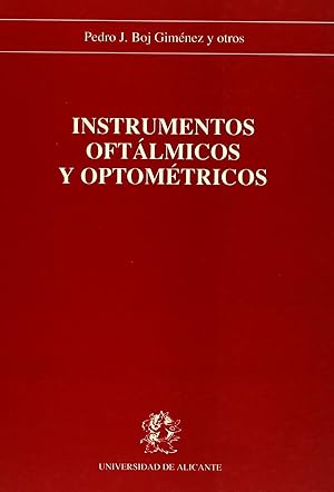 Imagen del vendedor de Instrumentos oftlmicos y optomtricos a la venta por Imosver