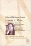 Imagen del vendedor de Miscel lnia en honor a Joan F. Mira a la venta por Imosver