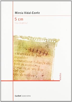 Image du vendeur pour 5 cm : (la cicatriu) mis en vente par Imosver