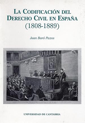 Image du vendeur pour Codificacin del Derecho civil en Espaa, la: 1808-1889 mis en vente par Imosver