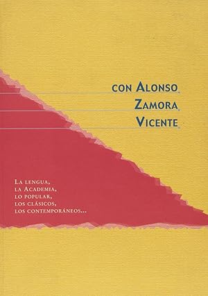 Seller image for Con Alonso Zamora Vicente. Vol. II for sale by Imosver