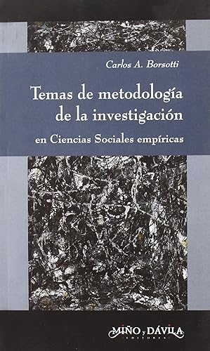 Immagine del venditore per Temas de metodologa de la investigacin en ciencias sociale venduto da Imosver