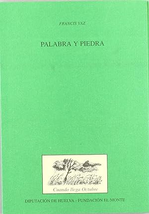 Bild des Verkufers fr Palabra y piedra zum Verkauf von Imosver