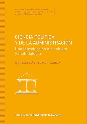 Seller image for Ciencia Poltica y de la Administracin for sale by Imosver