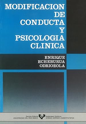 Seller image for Modificacin de conducta y psicologa clnica for sale by Imosver