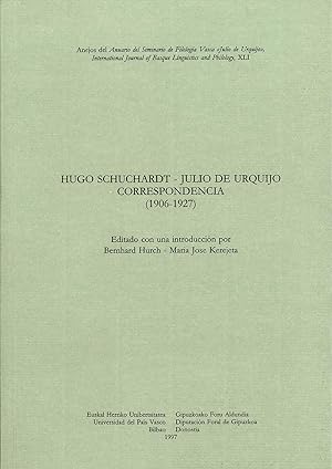 Seller image for XLI. Hugo Schuchardt-Julio de Urquijo. Correspondencia (1906 for sale by Imosver