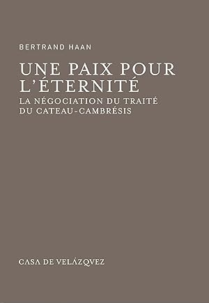 Seller image for Une paix pour l'eternite for sale by Imosver