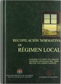 Recopilación Normativa De Regimen Local