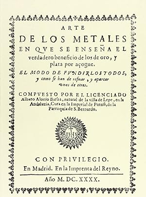 Image du vendeur pour Arte de los metales (rustica) mis en vente par Imosver