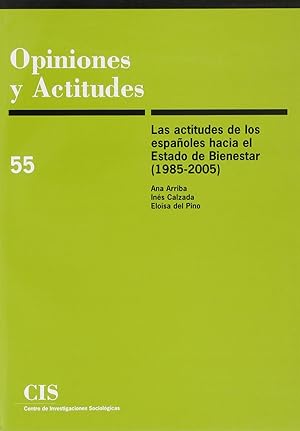 Imagen del vendedor de Opiniones y actitudes 55. actitudes espaoles hacia estado a la venta por Imosver