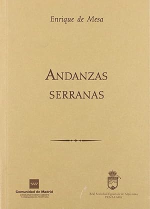 Immagine del venditore per Andanzas serranas venduto da Imosver