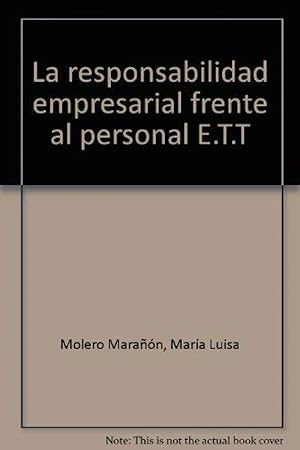 Image du vendeur pour Responsabilidad empresarial frente personal ett mis en vente par Imosver