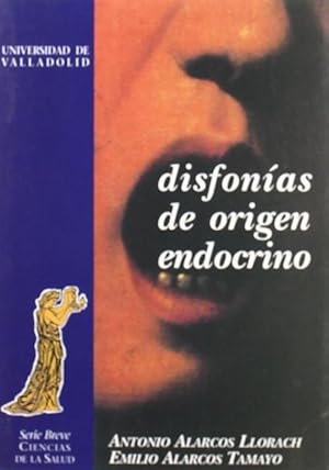 Imagen del vendedor de Disfonas De Origen Endocrino a la venta por Imosver